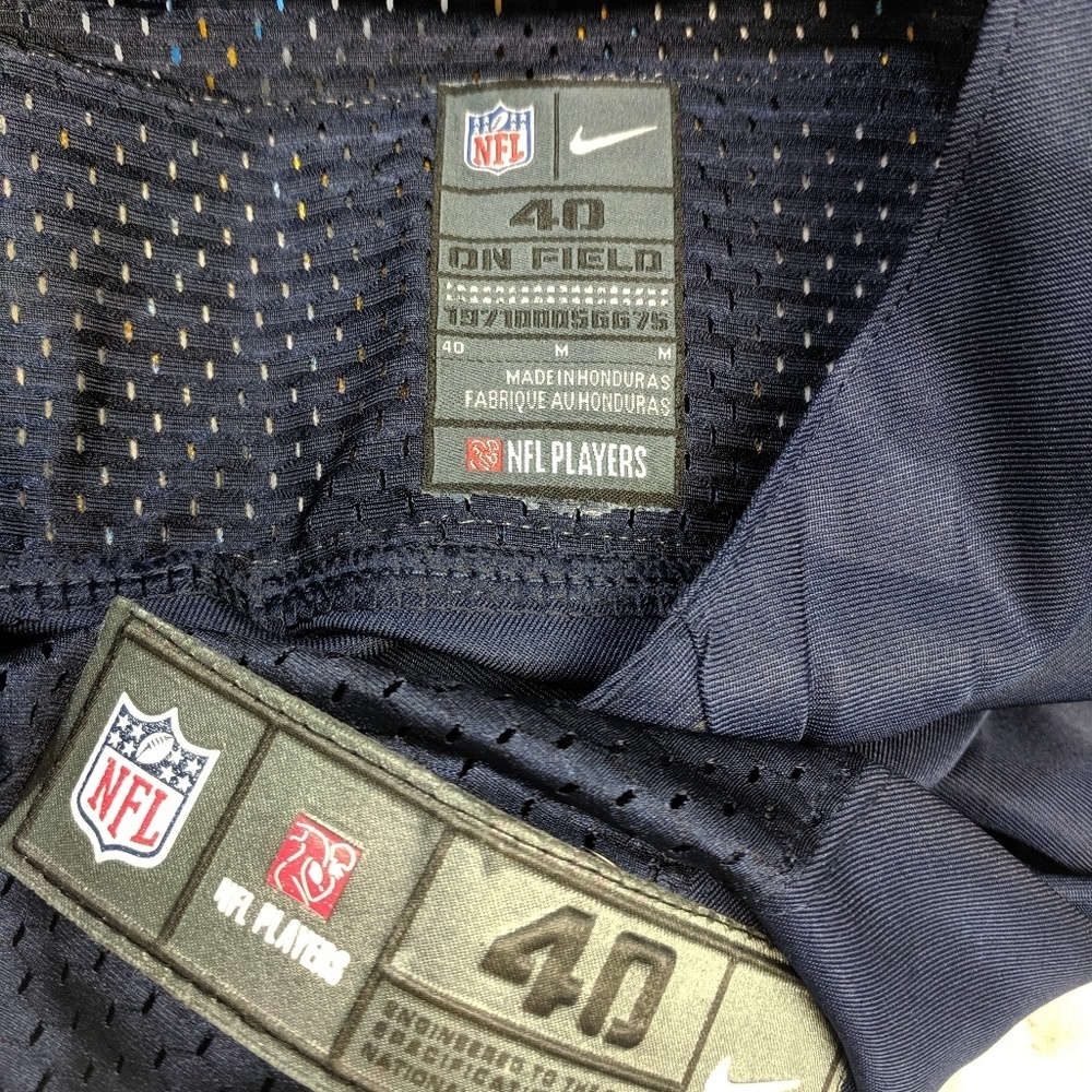 NFL San Diego Chargers On Field Flowers Nike Jersey - Picture 5 of 5